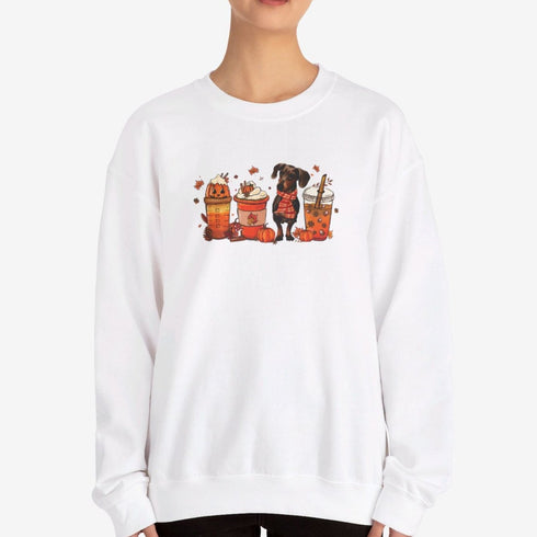 Dachshund Sweatshirt for Women - Dachshund Autumn Sweatshirt